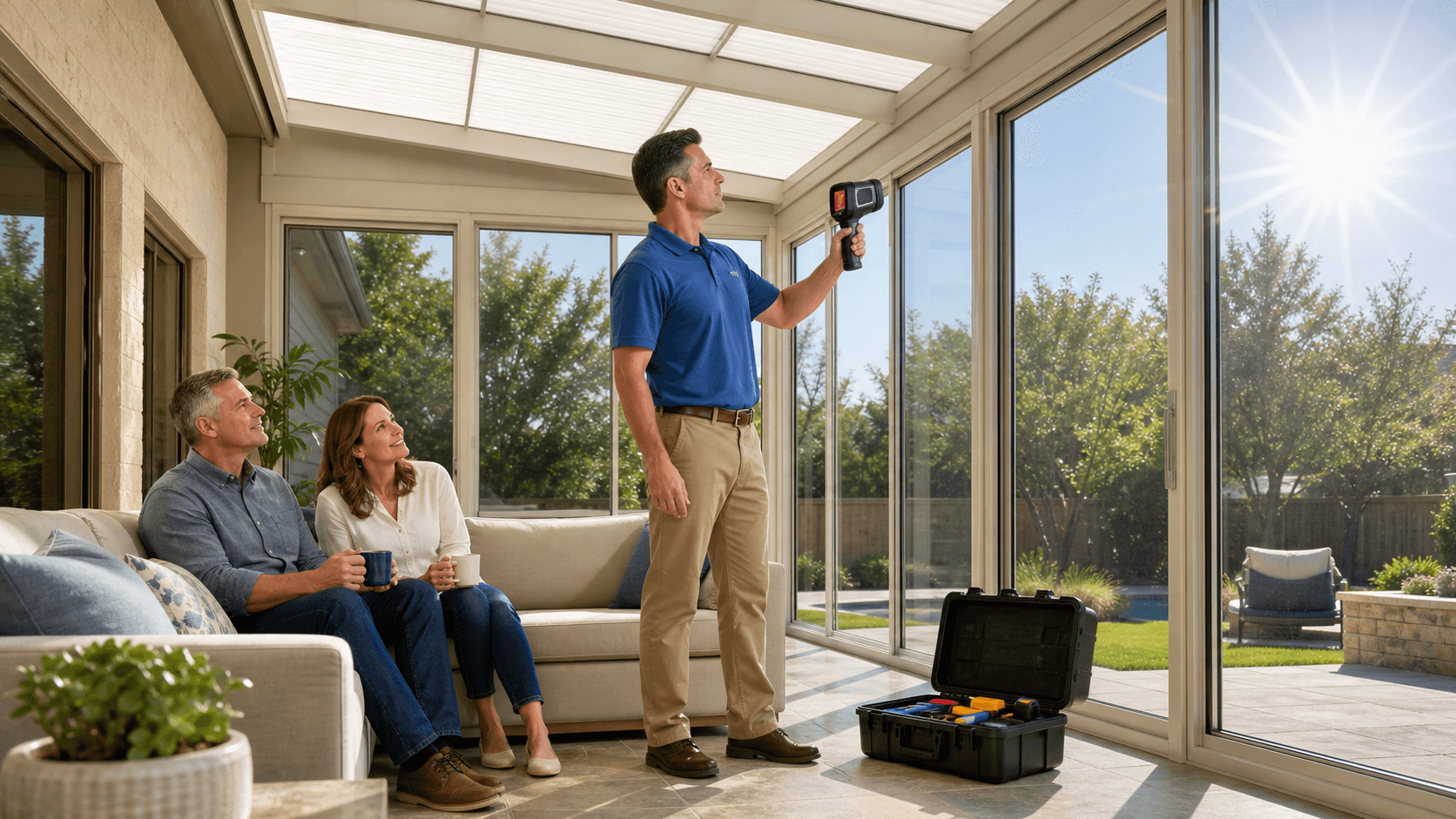 Why Energy Efficient Sunrooms Matter in the Texas Heat